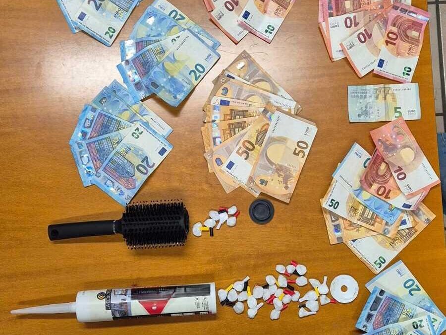 Immagine fornita dalla Questura di Lecce per il comunicato su Morciano di Leuca